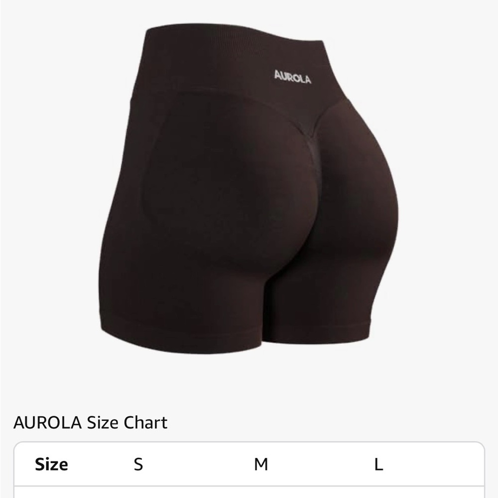 Women's Brown Sculpting High-Waist Shorts